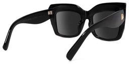 Alberta Cat Eye Black Sunglasses3