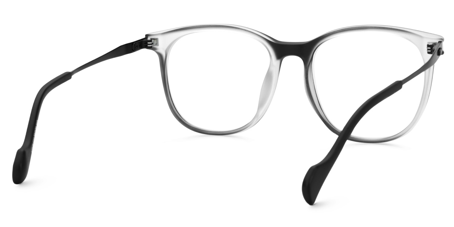 Sellars Round Black White Glasses4