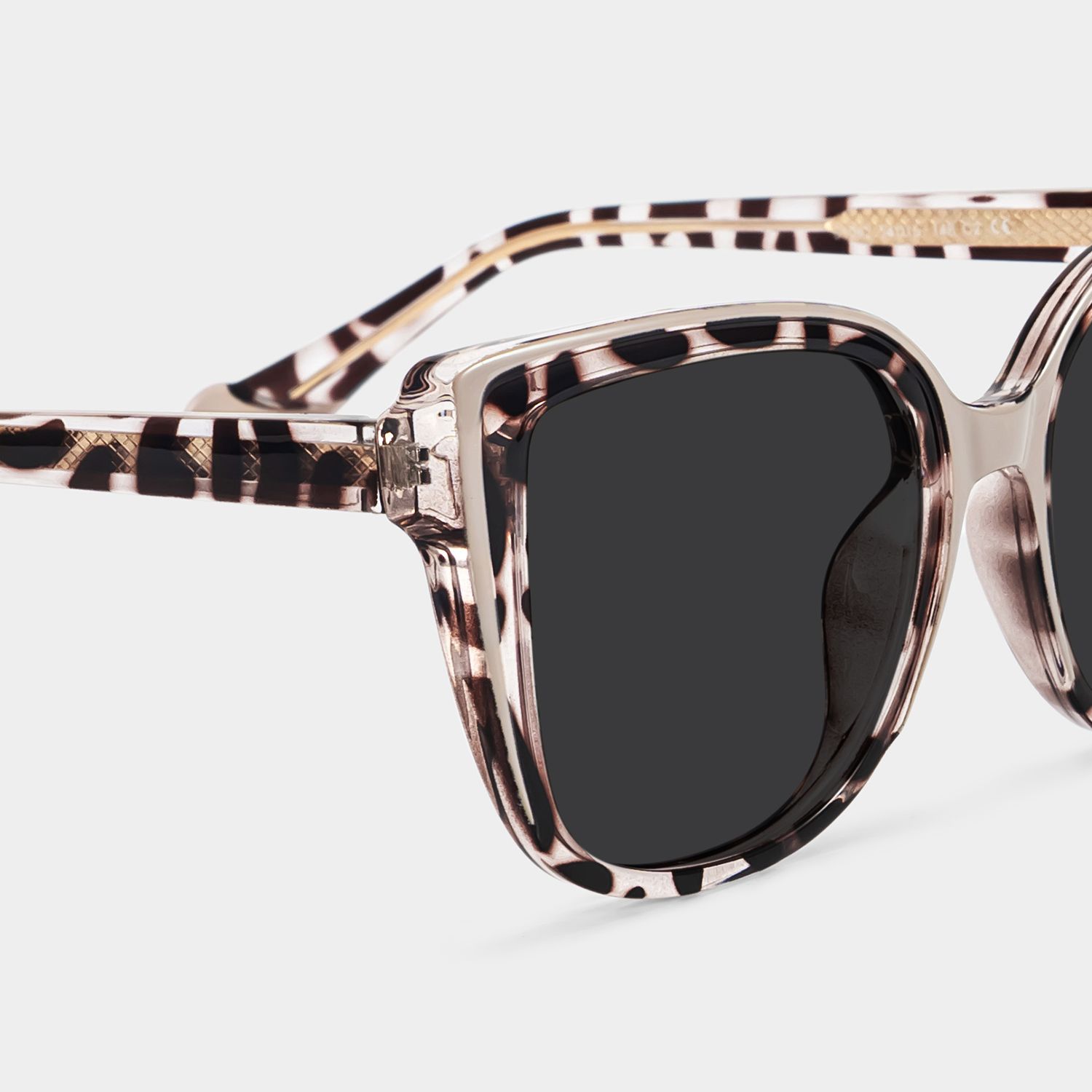 Fenn Tortoise Cat Eye Sunglasses to Frame Your Face | ZEELOOL UK4