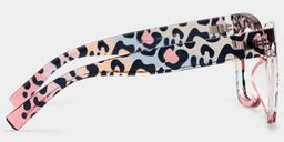 Malcolm Square Pink Leopard Glasses3