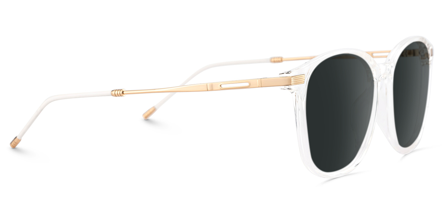 Crystal Greene Square Sunglasses2