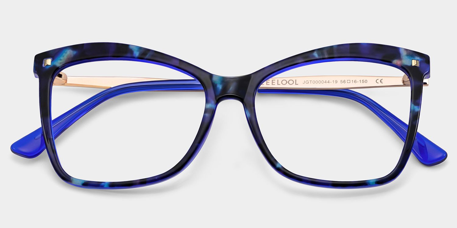 Blue-Tortoise Color for Isaebella Frame Glasses | ZEELOOL UK1
