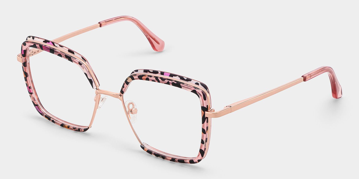New Arrival Pink Leopard Color for Cordaro Frame Glasses | Zeelool