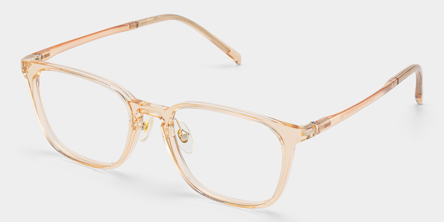 Lily Rectangle Yellow Glasses3