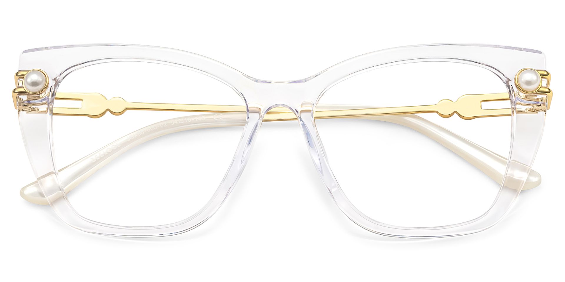 Victor Eyeglasses in Cat eye Clear Frame | ZEELOOL UK3