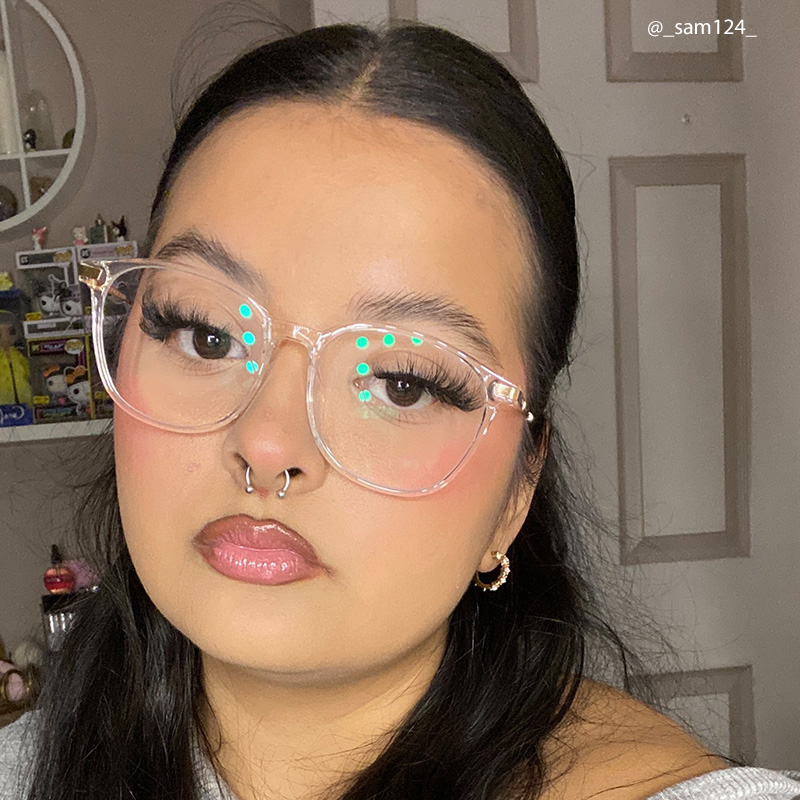 Crystal Greene Square Eyeglasses and Glasses Frames9