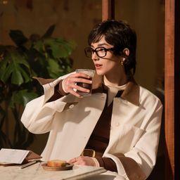 Rowan Tortoise Rectangle Glasses5