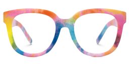 Harrell Square Rainbow Glasses0