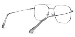Chassidy Aviator Silver Glasses3