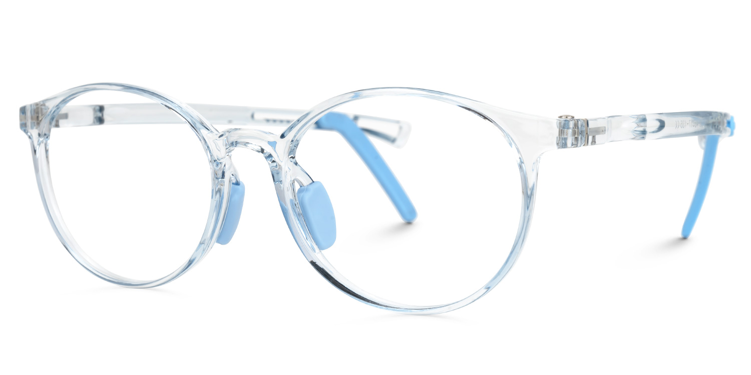 Kid Round Hiss Glasses with Cute Style -Zeelool1