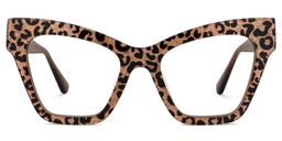 Ansyah Cateye Leopard Glasses0
