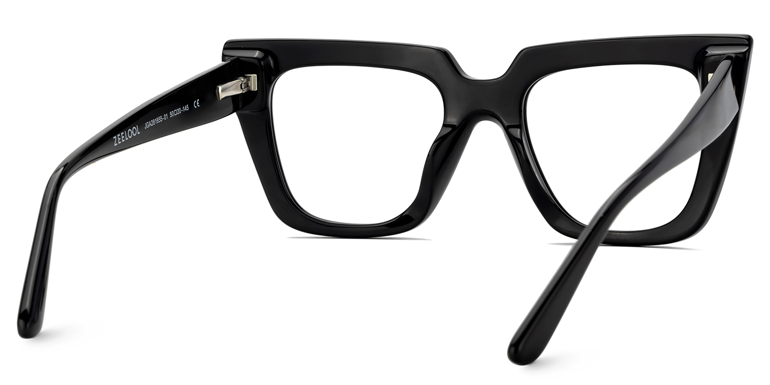 Leopard Print Cat Eye Glasses With Black Temple4