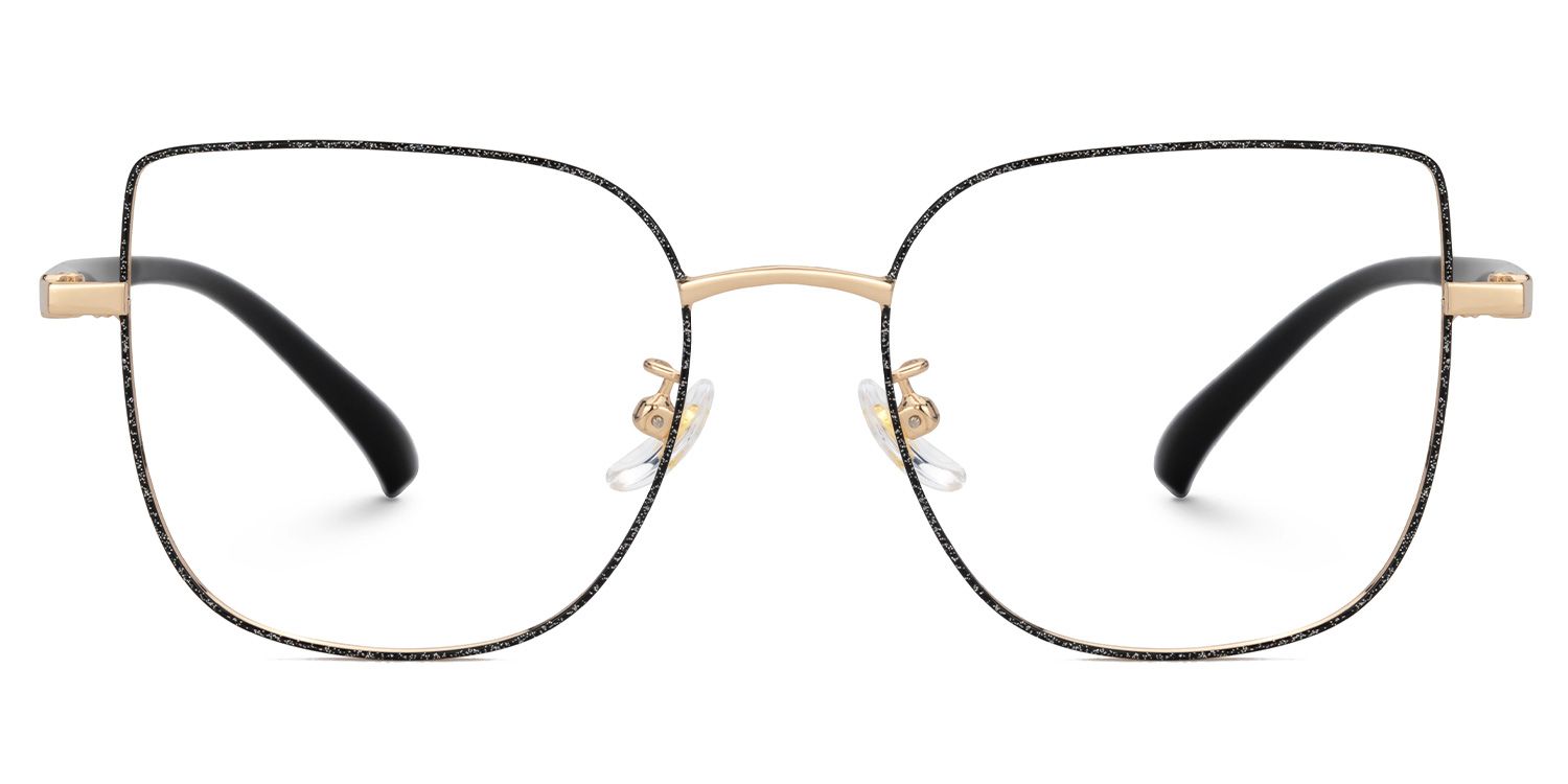 Linda Eyeglasses in Black Cateye Design | ZEELOOL UK0