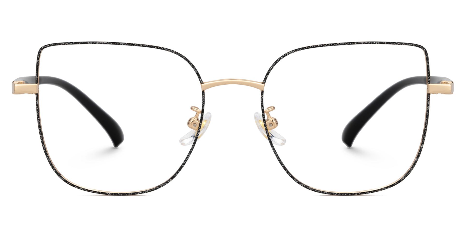 Linda Eyeglasses in Black Cateye Design | ZEELOOL UK0