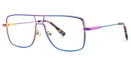 Bowdry Aviator Iridescent Glasses3