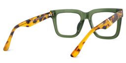 Redina Square Green Glasses5