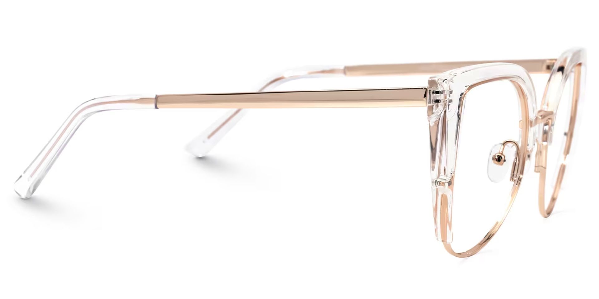 Brewer Cat-eye Clear Eyeglasses and Glasses Frames2