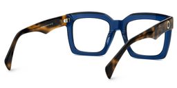 Faridah Square Blue Glasses3