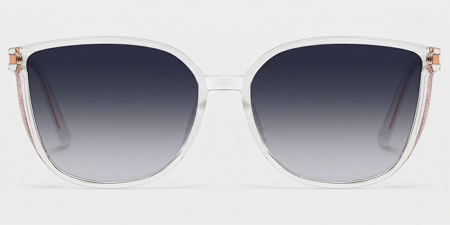 Rodz Square Clear Frame Glasses | Zeelool Optical0