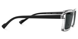 Zephyr Rectangle Clear Glasses2
