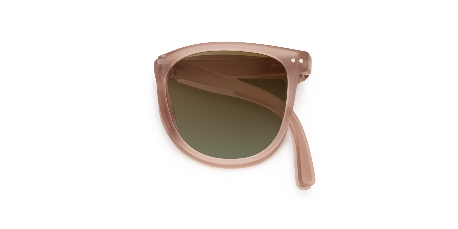 Lindzy TR90 Pink Frame Sunglasses with Square Shape | ZEELOOL UK1