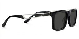 Osvaldo Rectangle Black Glasses3