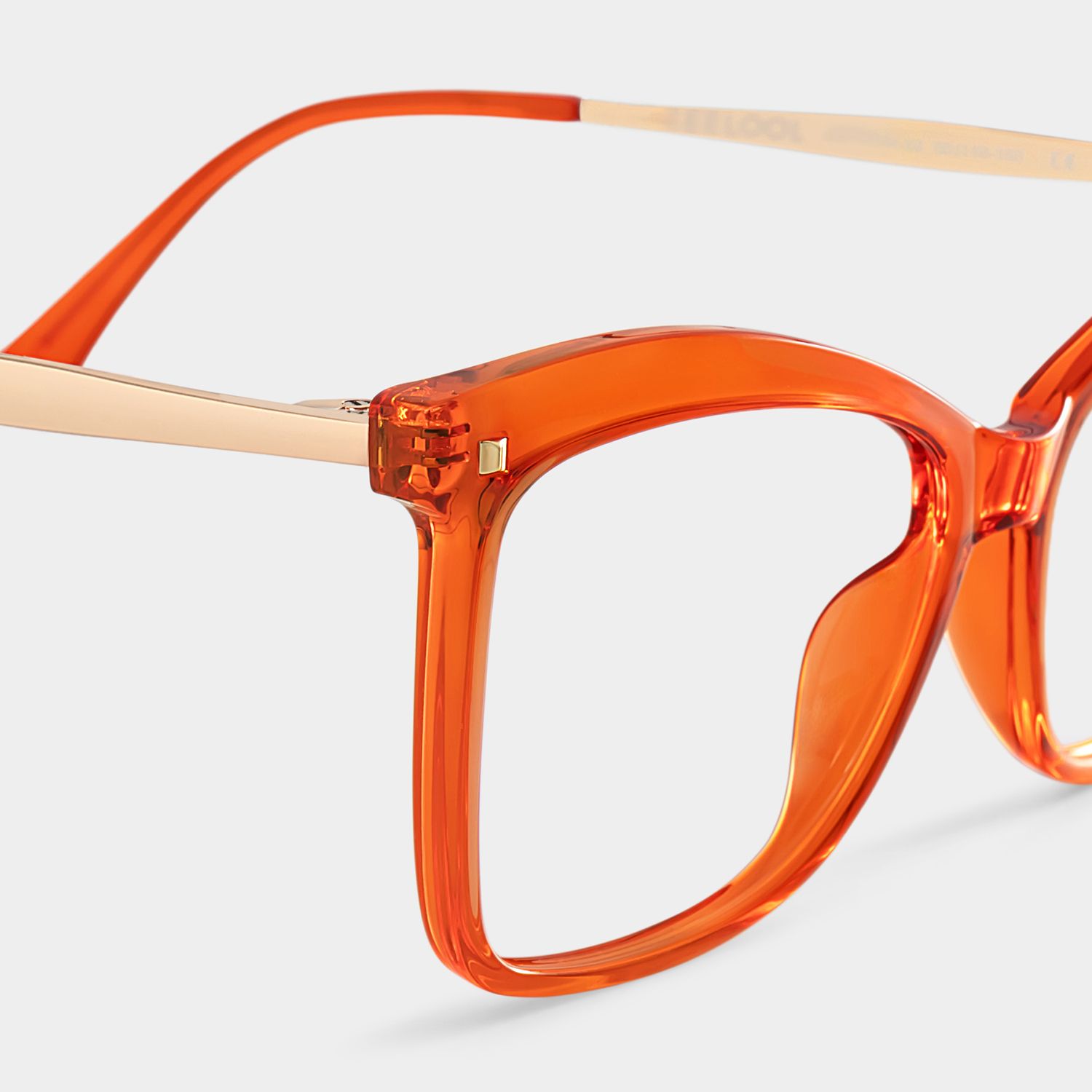 Isaebella Butterfly Orange Eyeglasses and Glasses Frame4