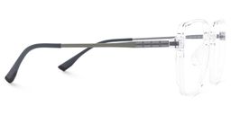 Monica Square Clear Glasses2