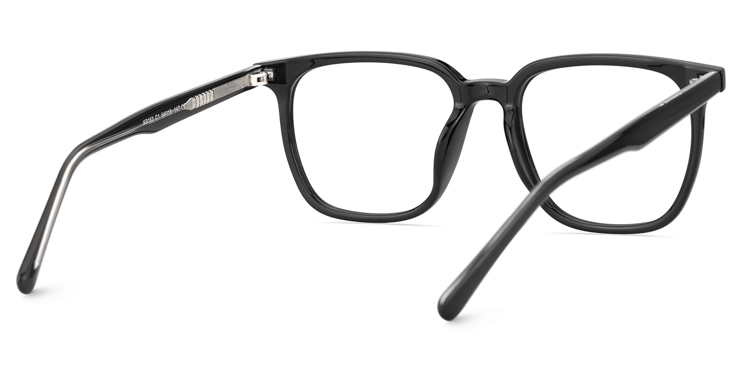 Square Black Eyeglasses Jude TR-90 Frame Glasses5
