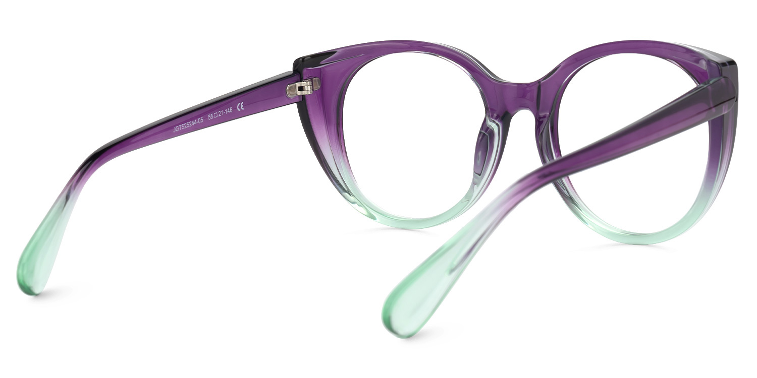Migdalia Design Frame Eyeglasses  -Zeelool Glasses3
