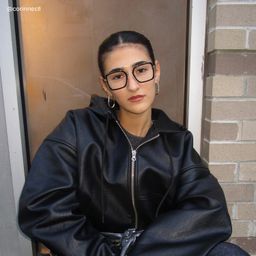 Shane Square Black Glasses6