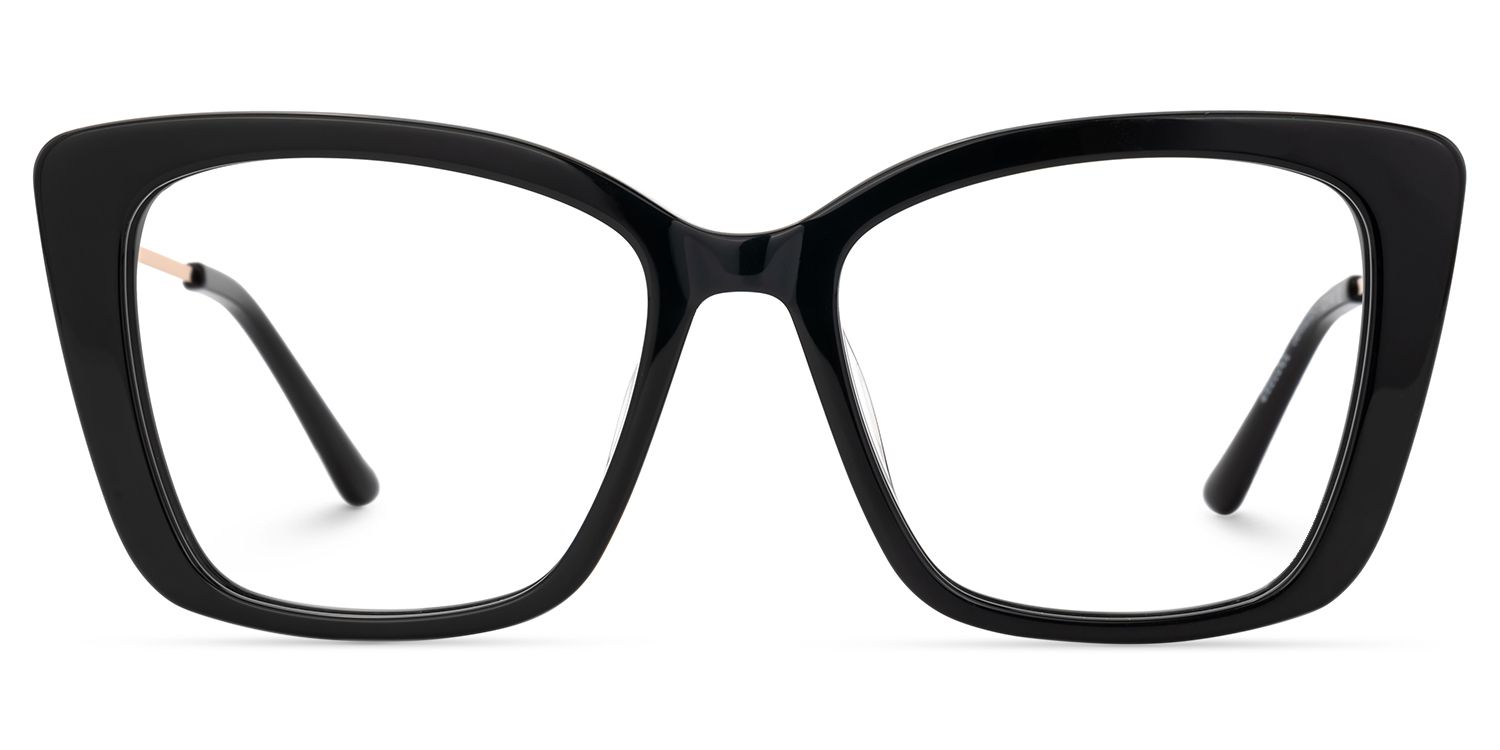 Sheyla Black Cat Eye Frames For Women | ZEELOOL UK1
