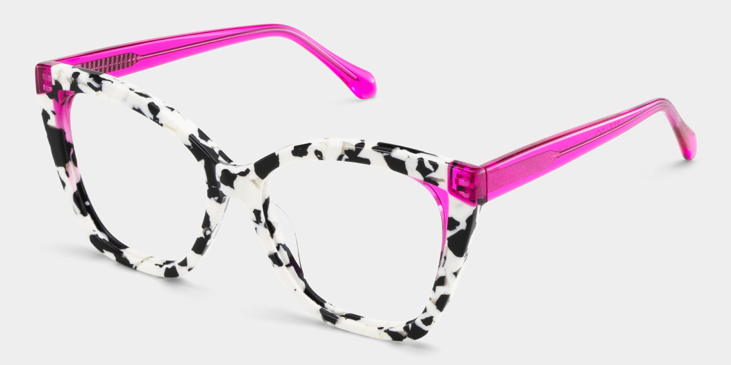 Kira Cow Frame Glasses with Butterfly Frame Online | ZEELOOL UK3