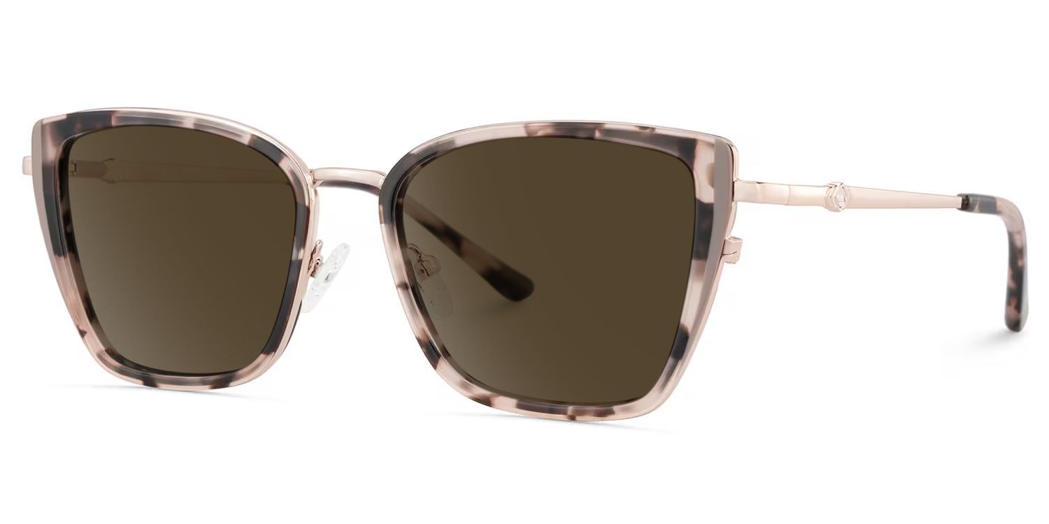 Juniper Eyeglasses in Square Tortoise Frame | Zeelool2