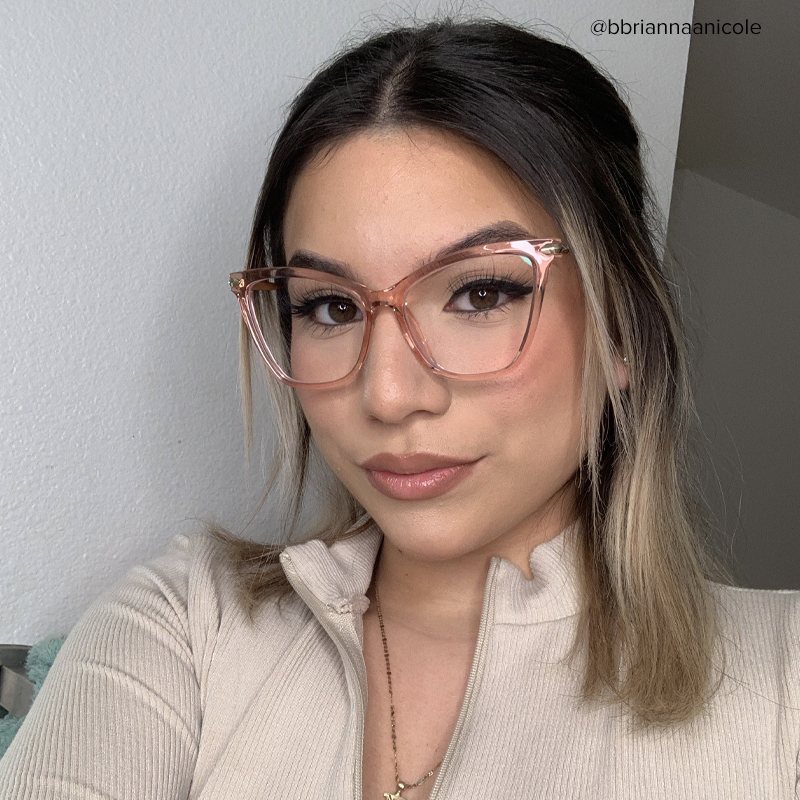 Hilary Butterfly Pink Glasses11