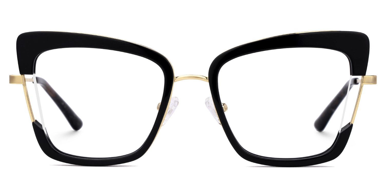 Jeanie Butterfly Black Glasses0