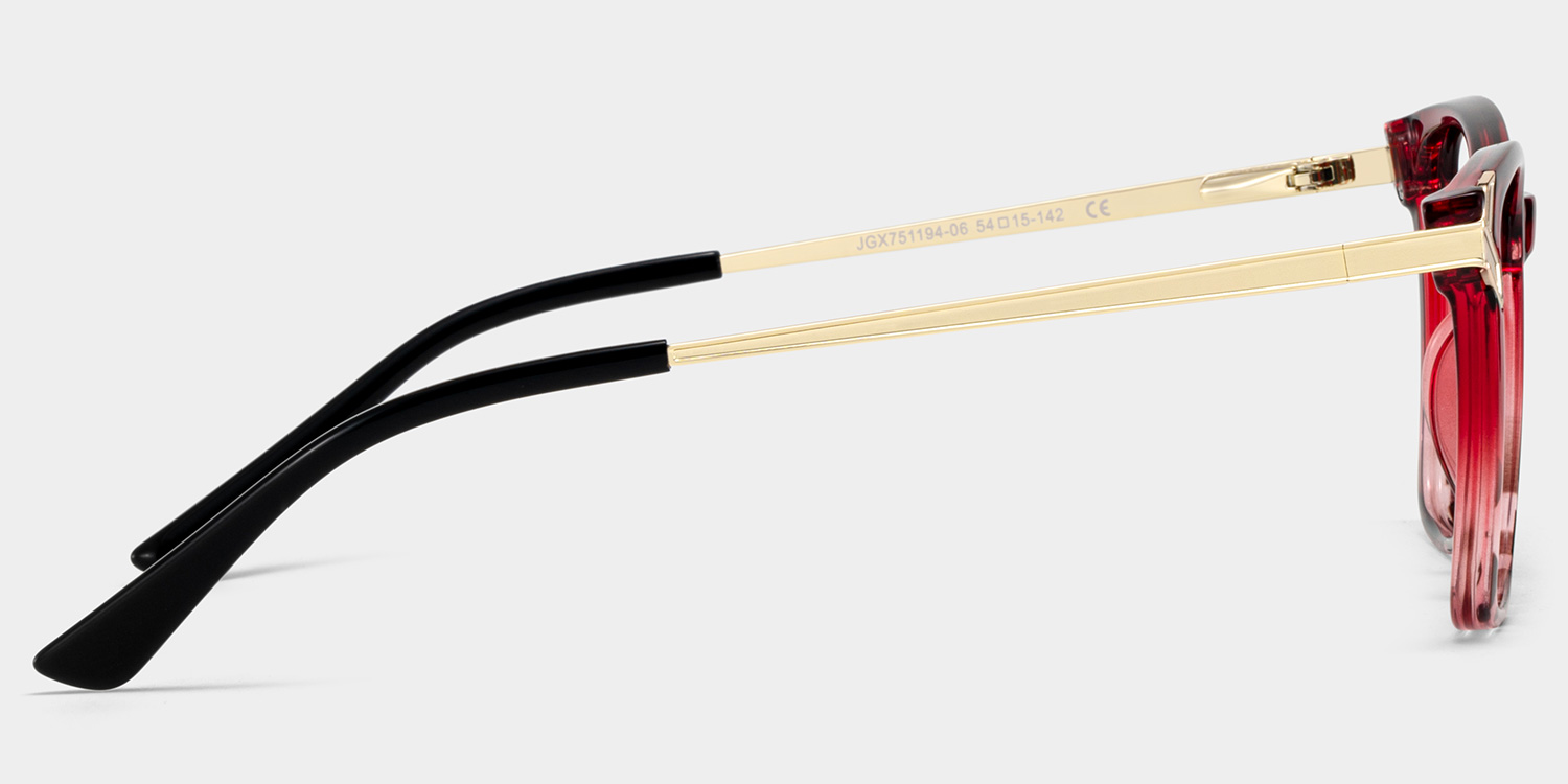 Mia translucent square Frame glasses Online | ZEELOOL4