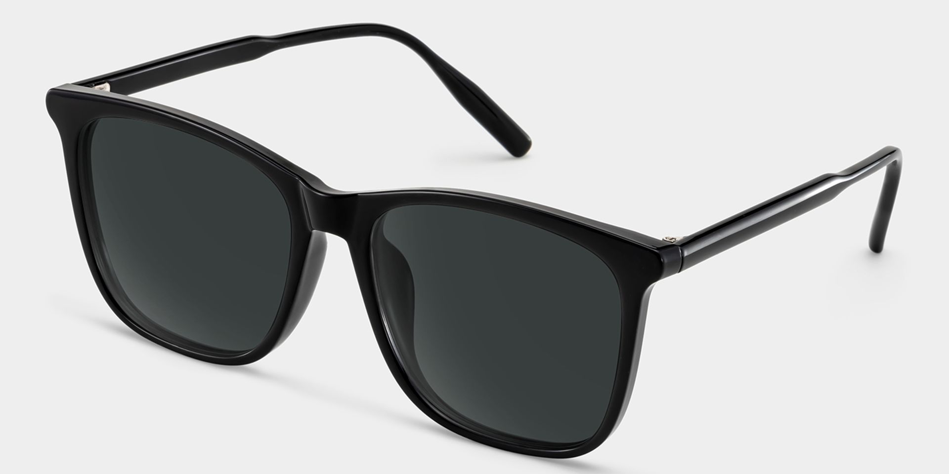 Malika Black Frame Polarized Sunglasses with square Style Online | ZEELOOL UK3