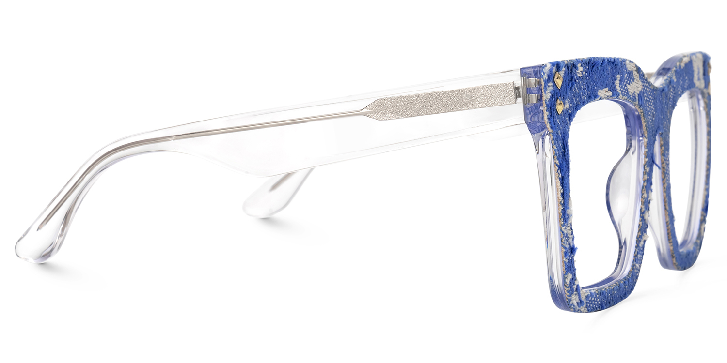 Navy Blue Eyeglass Frames With Square3