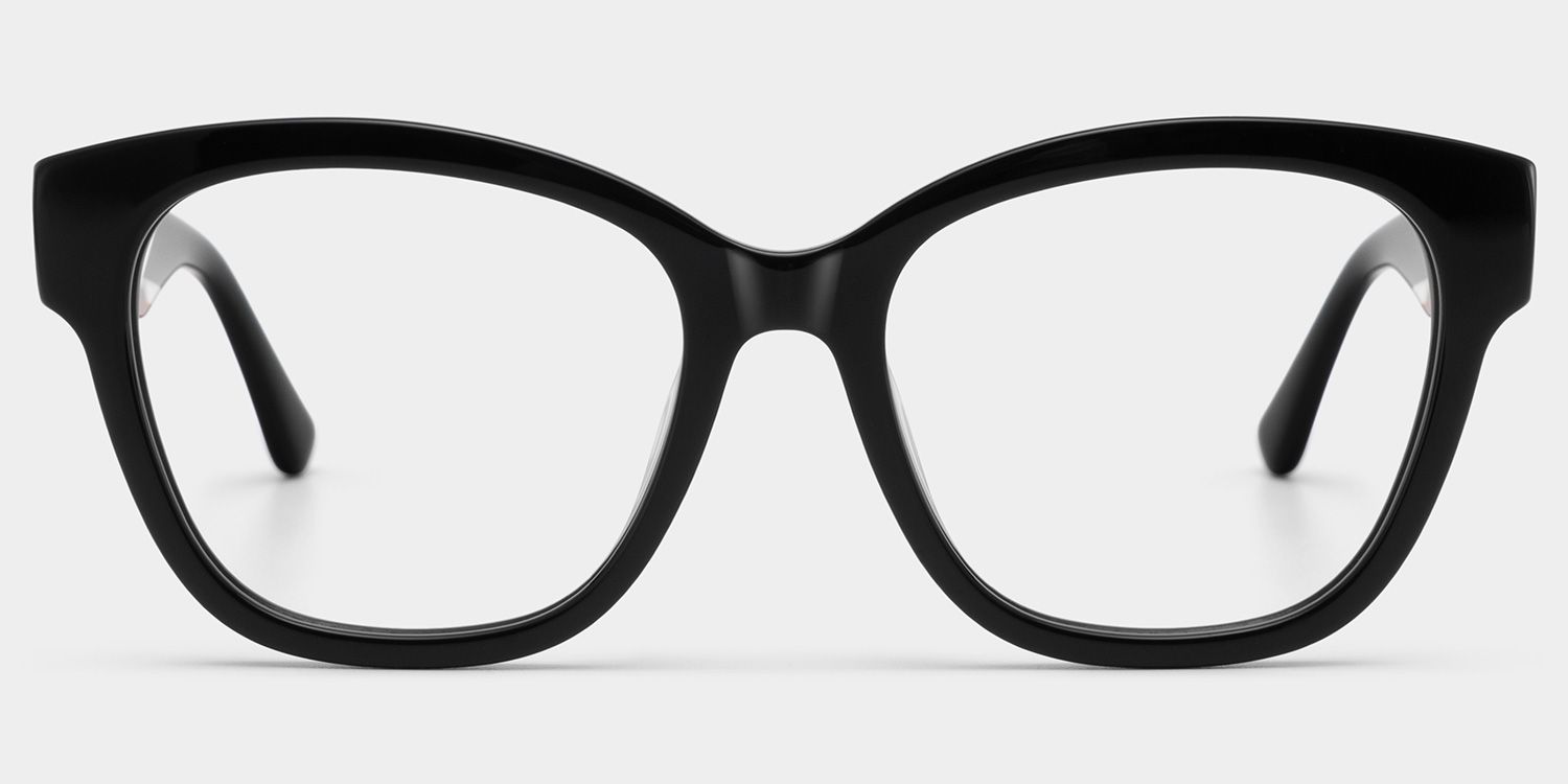 Everest Black Butterfly Glasses | Retro Varsity Chic0