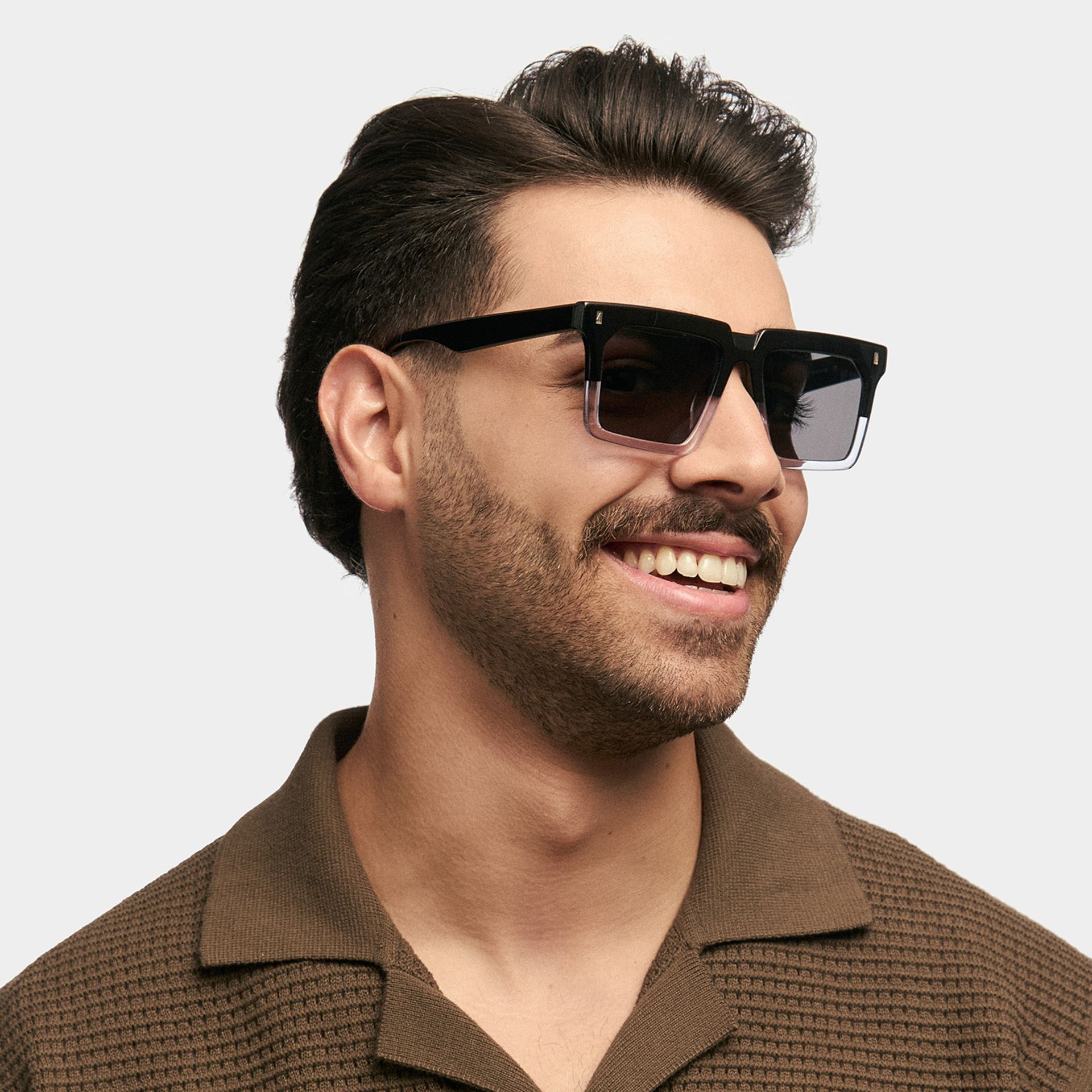 Moreland Rectangle Two-Tone Sunglasses Online1