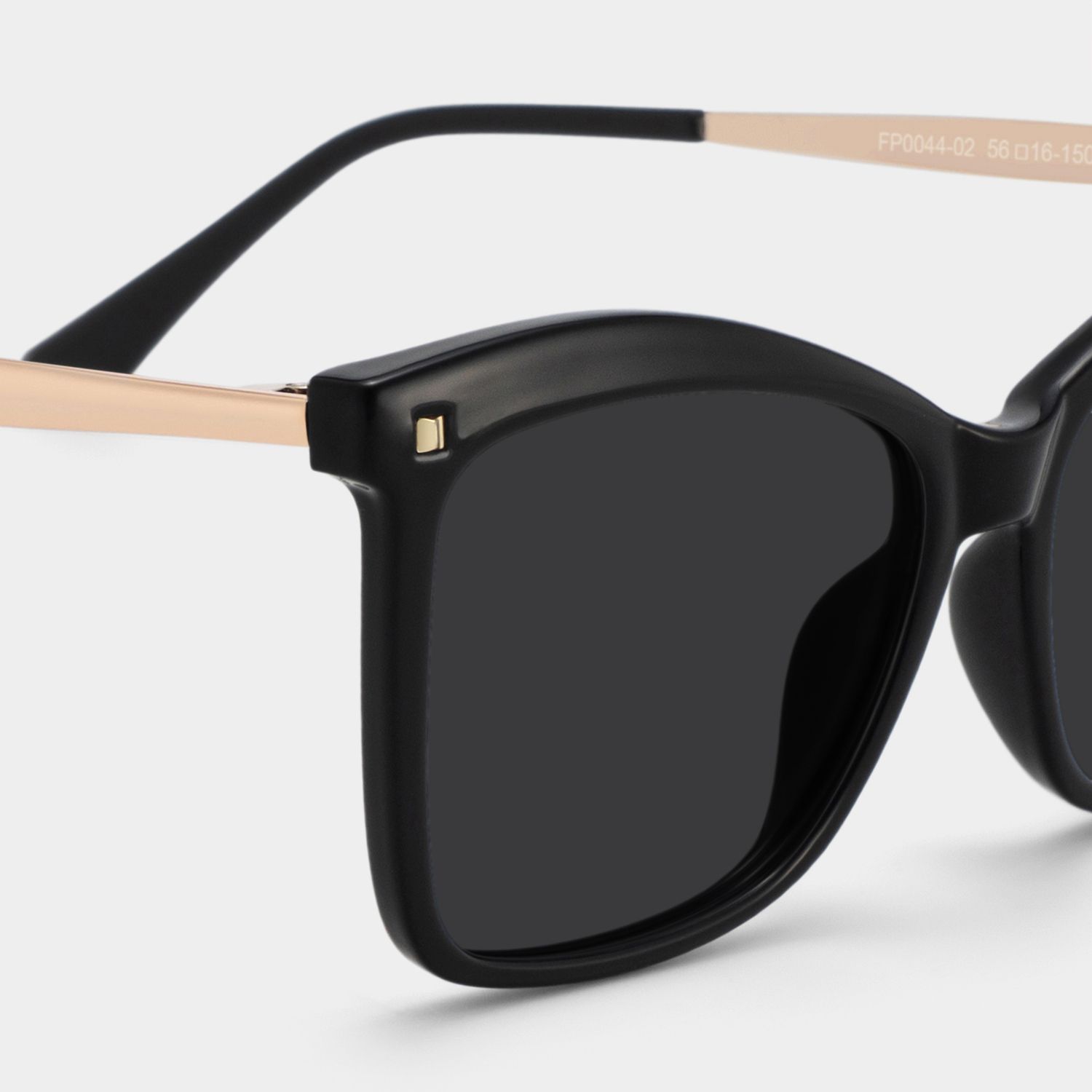 Isaebella Butterfly Black Frame Sunglasses | ZEELOOL UK4