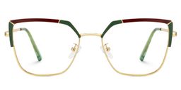 Shadai Square Red-Green Glasses0