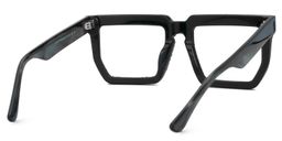 Daniela Black Rectangle Glasses3
