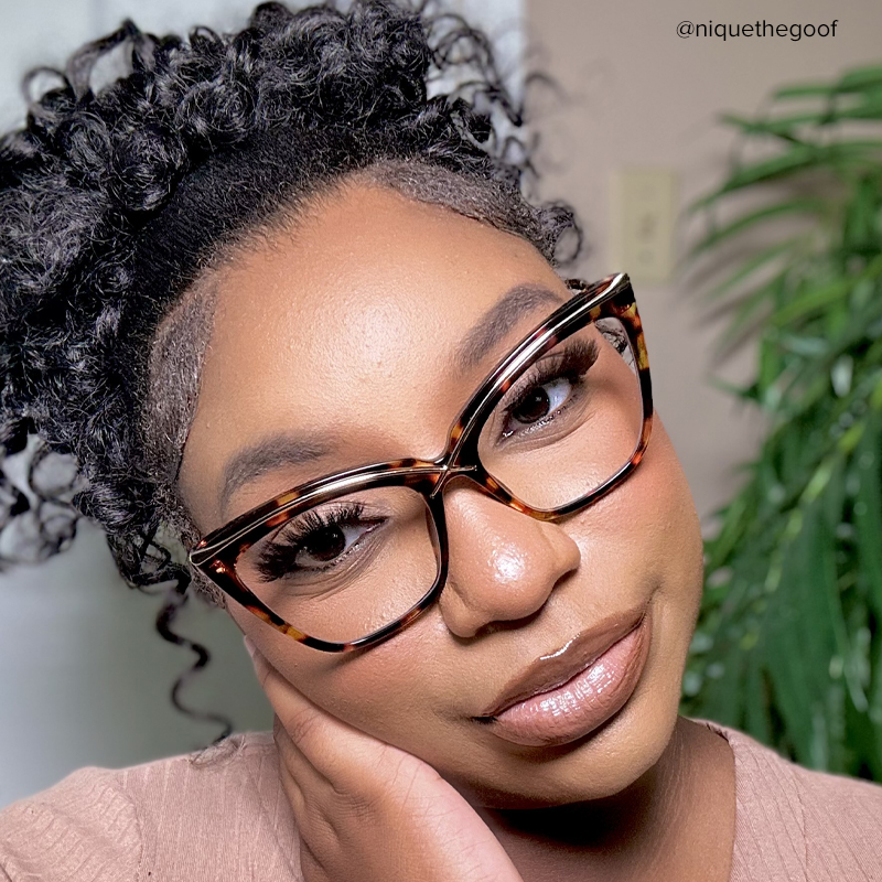 ZEELOOL Winston Butterfly Tortoise Glasses