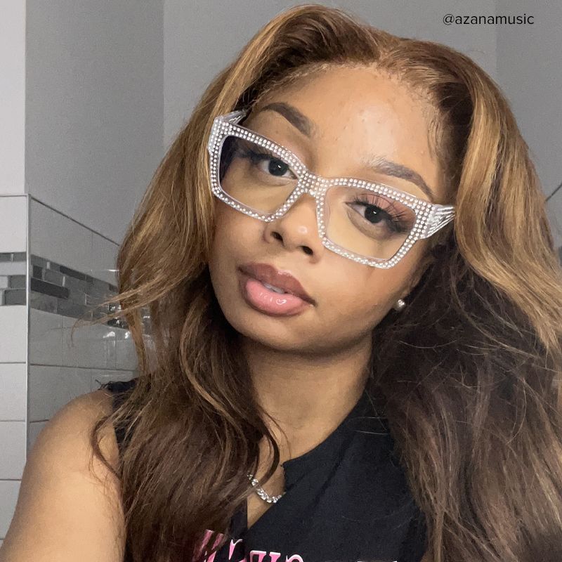 Drayton Square Clear Glasses | ZEELOOL UK8
