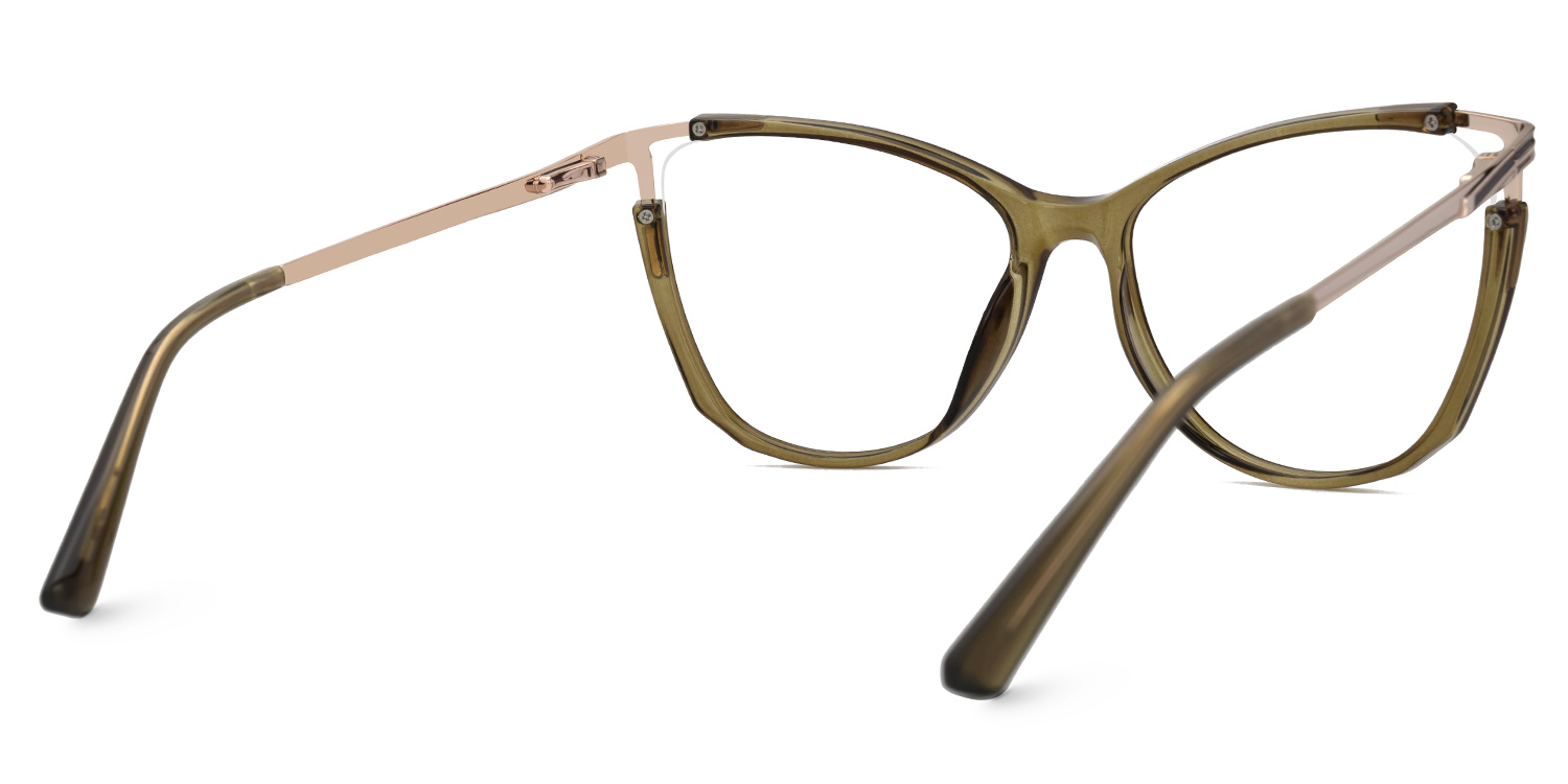 New Tawny Color for Yomary Mixed-Material Eyeglasses  | ZEELOOL UK3