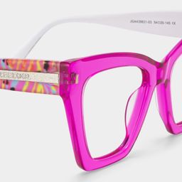 Mackey Butterfly Pink Glasses4