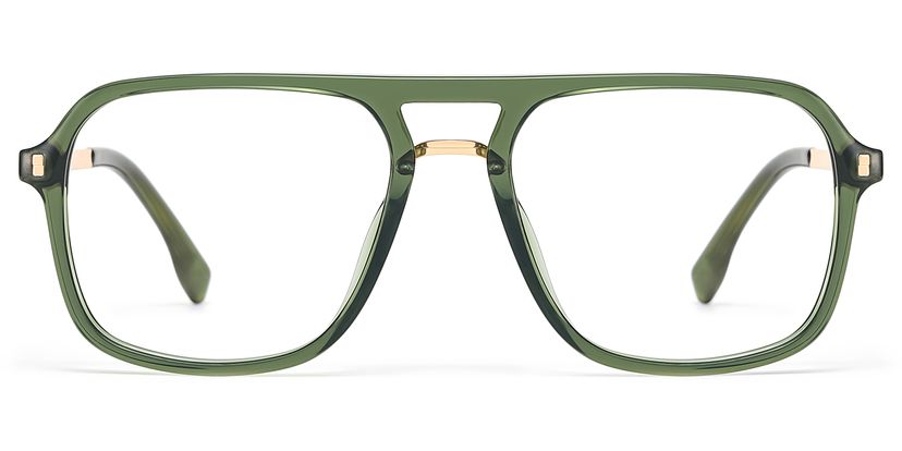 Kilworth Aviator Green Glassess