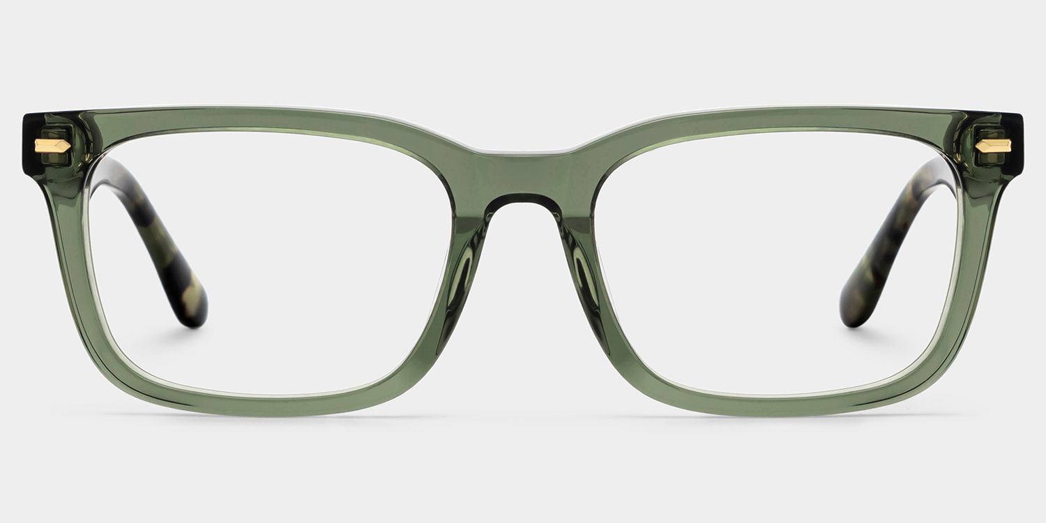 Patrick Green Rectangle Glasses for Men | ZEELOOL1
